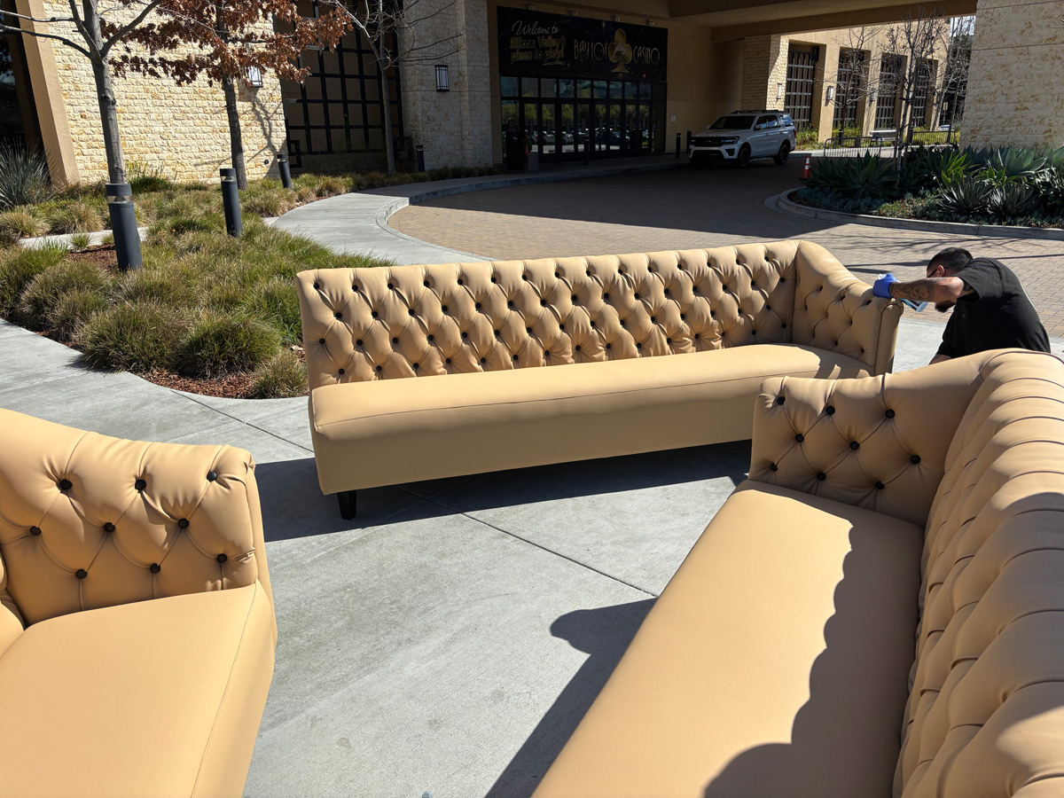 San Jose Upholstery Job